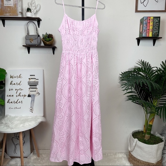 Charlie Holiday Anne Maxi Dress in Rose Size Small NWT - Picture 11 of 11